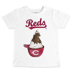MLB Cincinnati Reds Tiny Turnip Youth Sundae Helmet T-Shirt