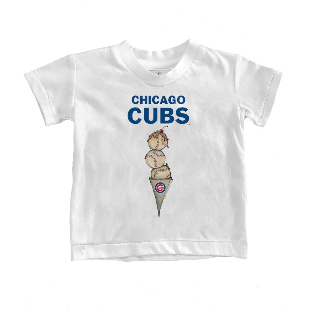 MLB Chicago Cubs Tiny Turnip Youth Triple Scoop T-Shirt