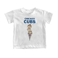 MLB Chicago Cubs Tiny Turnip Youth Triple Scoop T-Shirt