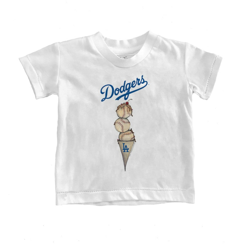 MLB Los Angeles Dodgers Tiny Turnip Youth Triple Scoop T-Shirt