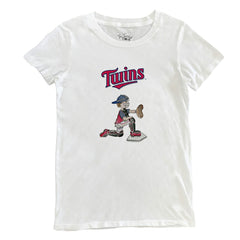 MLB Minnesota Twins Tiny Turnip Women's Caleb the Catcher T-Shirt