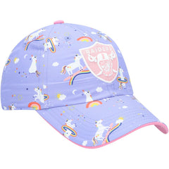 '47 Girls Preschool Unicorn Clean Up Adjustable Hat - Las Vegas Raiders