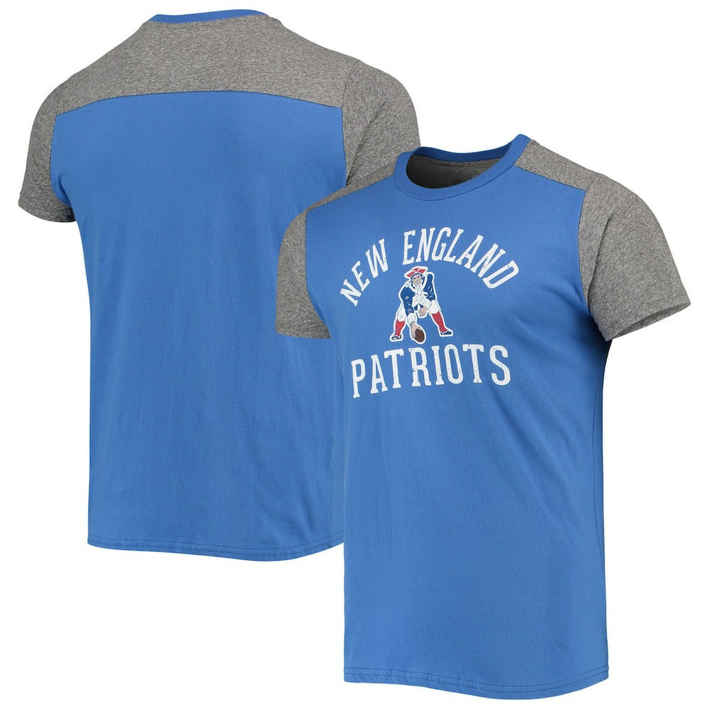 Majestic Threads Gridiron Classics Field Goal Slub T-Shirt - New England Patriots