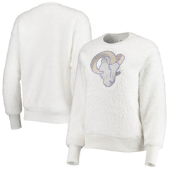 Touch Women's Milestone Tracker Pullover Sweatshirt - Los Angeles Rams
