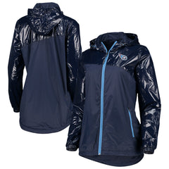 G-III 4Her by Carl Banks Women's Double-Coverage Full-Zip Hoodie Jacket - Tennessee Titans