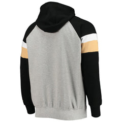 Starter Home Run Raglan Pullover Hoodie - New Orleans Saints