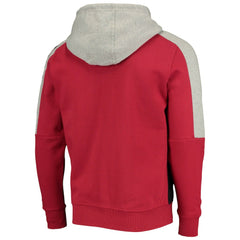 Starter Playoffs Color Block Full-Zip Hoodie - Arizona Cardinals