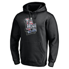 MLB Los Angeles Dodgers Fanatics Hometown Fitted Pullover Hoodie