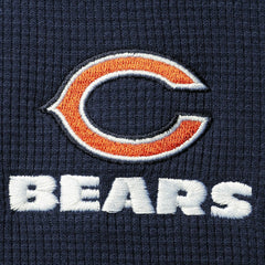 Dunbrooke Logo Maverick Thermal Henley Long Sleeve T-Shirt - Chicago Bears