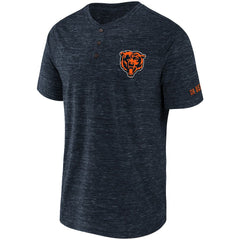 NFL x Darius Rucker Collection Slub Henley T-Shirt - Chicago Bears