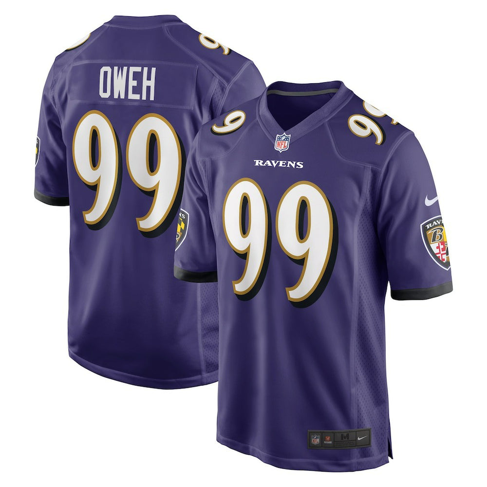 Odafe Oweh Game Jersey - Baltimore Ravens