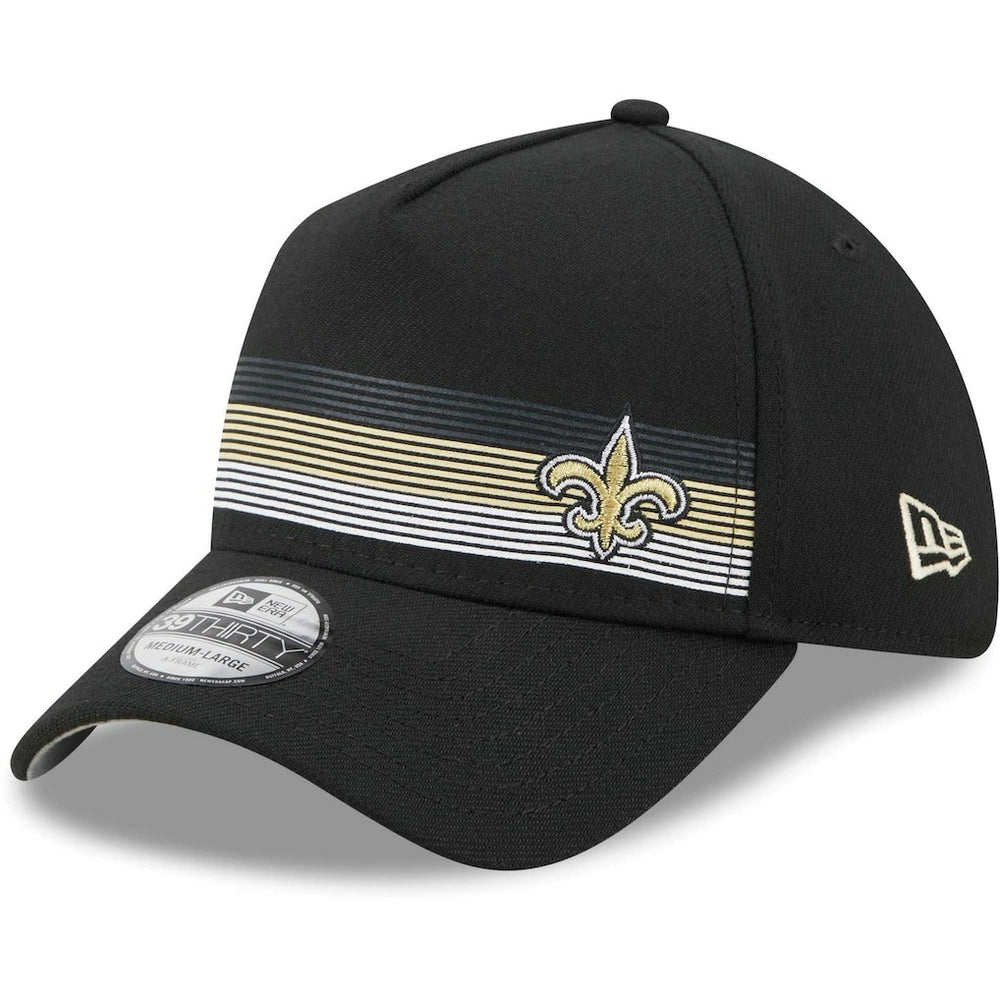 Flawless Stripe 39THIRTY Flex Hat - New Orleans Saints