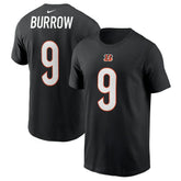 Joe Burrow Player Name & Number T-Shirt - Cincinnati Bengals