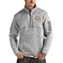 Antigua Fortune Quarter-Zip Pullover Jacket - Chicago Bears