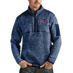 Antigua Fortune Quarter-Zip Pullover Jacket - Buffalo Bills