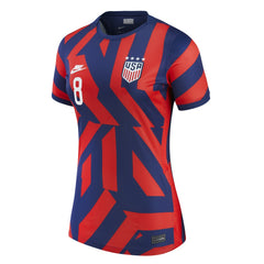 Julie Ertz USWNT Women's 2021/22 Away Vapor Match Player Jersey - Nike Blue