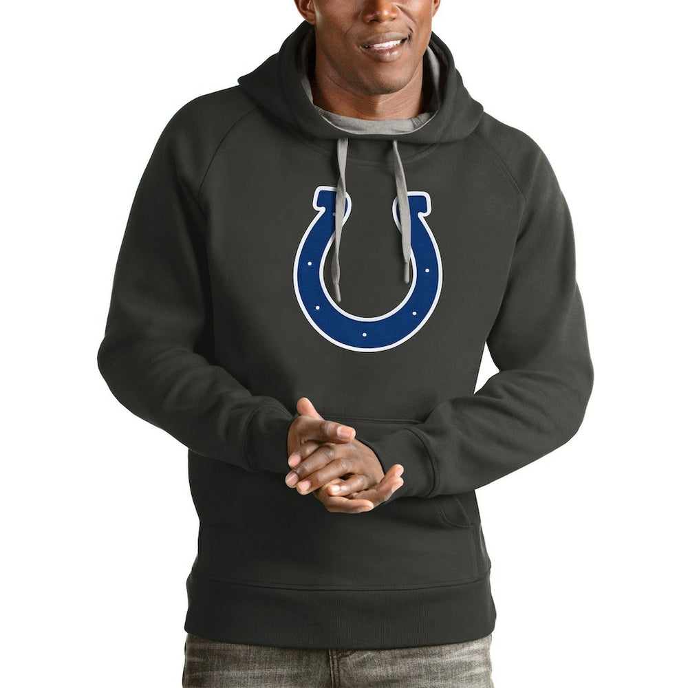 Antigua Victory Pullover Hoodie - Indianapolis Colts