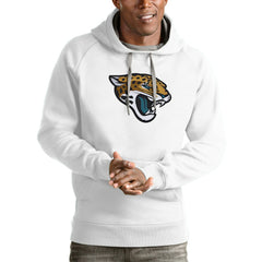 Antigua Victory Pullover Hoodie - Jacksonville Jaguars