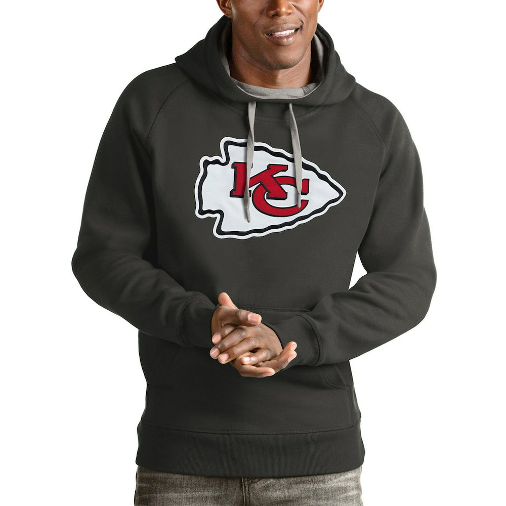 Antigua Victory Pullover Hoodie - Kansas City Chiefs