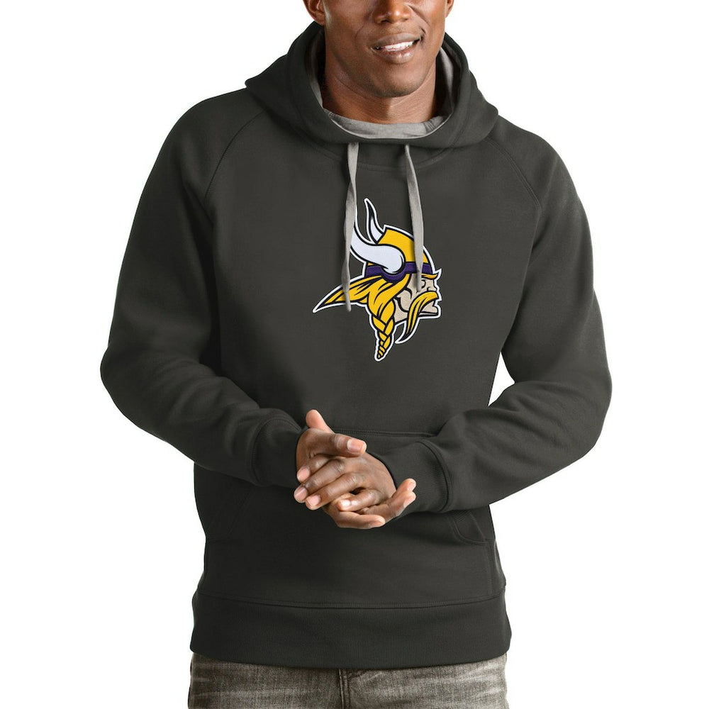 Antigua Victory Pullover Hoodie - Minnesota Vikings