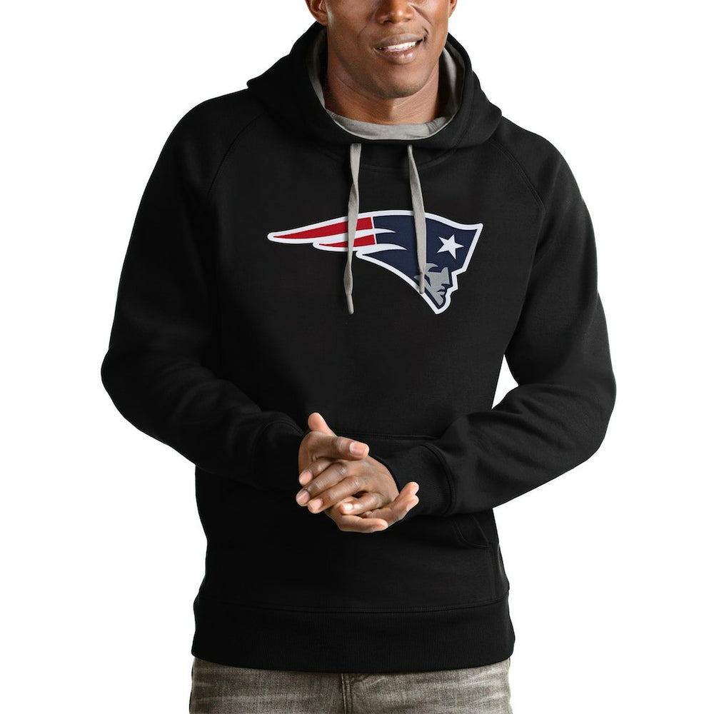 Antigua Victory Pullover Hoodie - New England Patriots