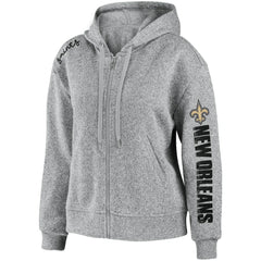WEAR by Erin Andrews Women's Full-Zip Hoodie - New Orleans Saints