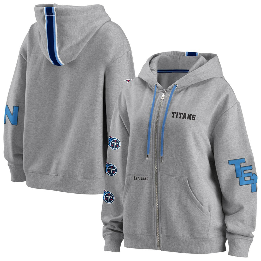 WEAR by Erin Andrews Women's Full-Zip Hoodie - Tennessee Titans