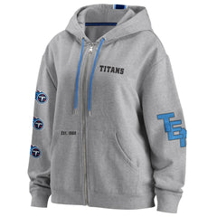 WEAR by Erin Andrews Women's Full-Zip Hoodie - Tennessee Titans