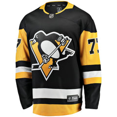 NHL Black Jeff Carter Pittsburgh Penguins Fanatics Home Breakaway Replica Jersey