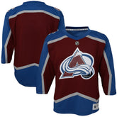 NHL Burgundy Colorado Avalanche Youth Home Blank Replica Jersey