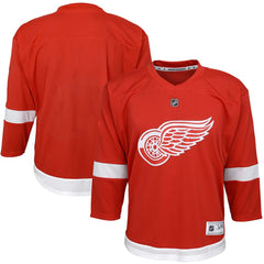 NHL Red Detroit Red Wings Youth Home Replica Blank Jersey