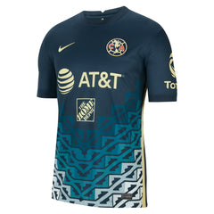 Club America Youth 2021/22 Away Breathe Stadium Replica Jersey - Nike Navy