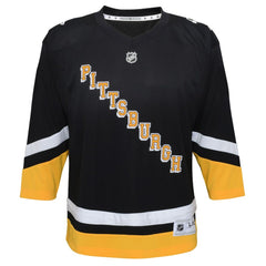NHL Black Pittsburgh Penguins Youth 2021/22 Alternate Replica Jersey