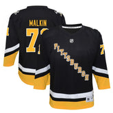 NHL Black Evgeni Malkin Pittsburgh Penguins Youth 2021/22 Alternate Replica Player Jersey