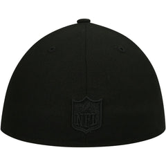 Black on Black Low Profile 59FIFTY II Fitted Hat - Baltimore Ravens