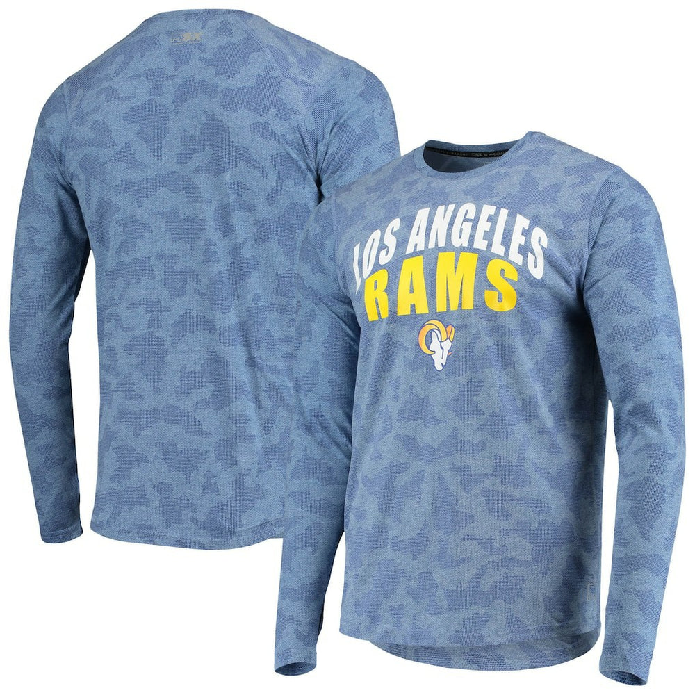 MSX by Michael Strahan Camo Performance Long Sleeve T-Shirt - Los Angeles Rams