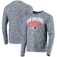 MSX by Michael Strahan Camo Performance Long Sleeve T-Shirt - New England Patriots