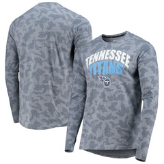 MSX by Michael Strahan Camo Long Sleeve T-Shirt - Tennessee Titans