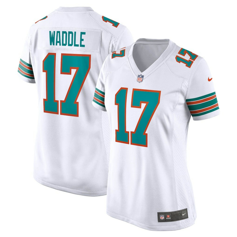 Jaylen Waddle Women's Game Jersey - Miami Dolphins