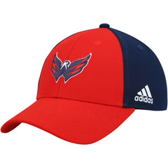 NHL Red/Navy Washington Capitals adidas Team Adjustable Hat