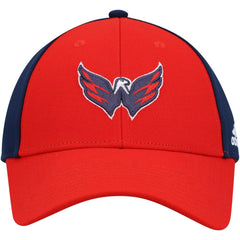NHL Red/Navy Washington Capitals adidas Team Adjustable Hat