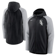 MLB Chicago White Sox Nike Authentic Collection Performance Raglan Full-Zip Hoodie