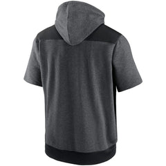 MLB Chicago Cubs Nike Authentic Collection Dry Flux Performance Quarter-Zip Short Sleeve Hoodie
