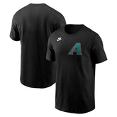 MLB Arizona Diamondbacks Nike Cooperstown Collection Wordmark T-Shirt