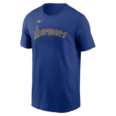MLB Seattle Mariners Nike Cooperstown Collection Wordmark T-Shirt