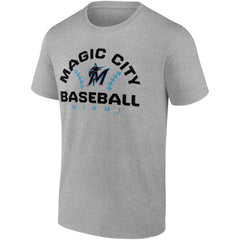MLB Miami Marlins Fanatics Iconic Go for Two T-Shirt
