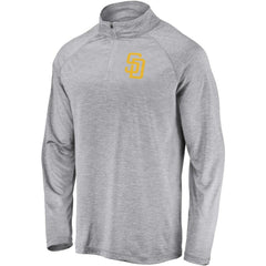 MLB San Diego Padres Fanatics Primary Logo Quarter-Zip Raglan Jacket