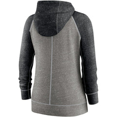 MLB Chicago White Sox Nike Women's Split Wordmark Gym Vintage Raglan Lightweight Full-Zip Hoodie