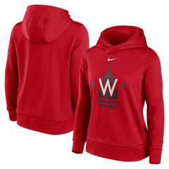 MLB Washington Nationals Nike Women's Alternate Logo Performance Pullover Hoodie