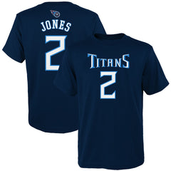 Julio Jones Youth Mainliner Player Name & Number T-Shirt - Tennessee Titans